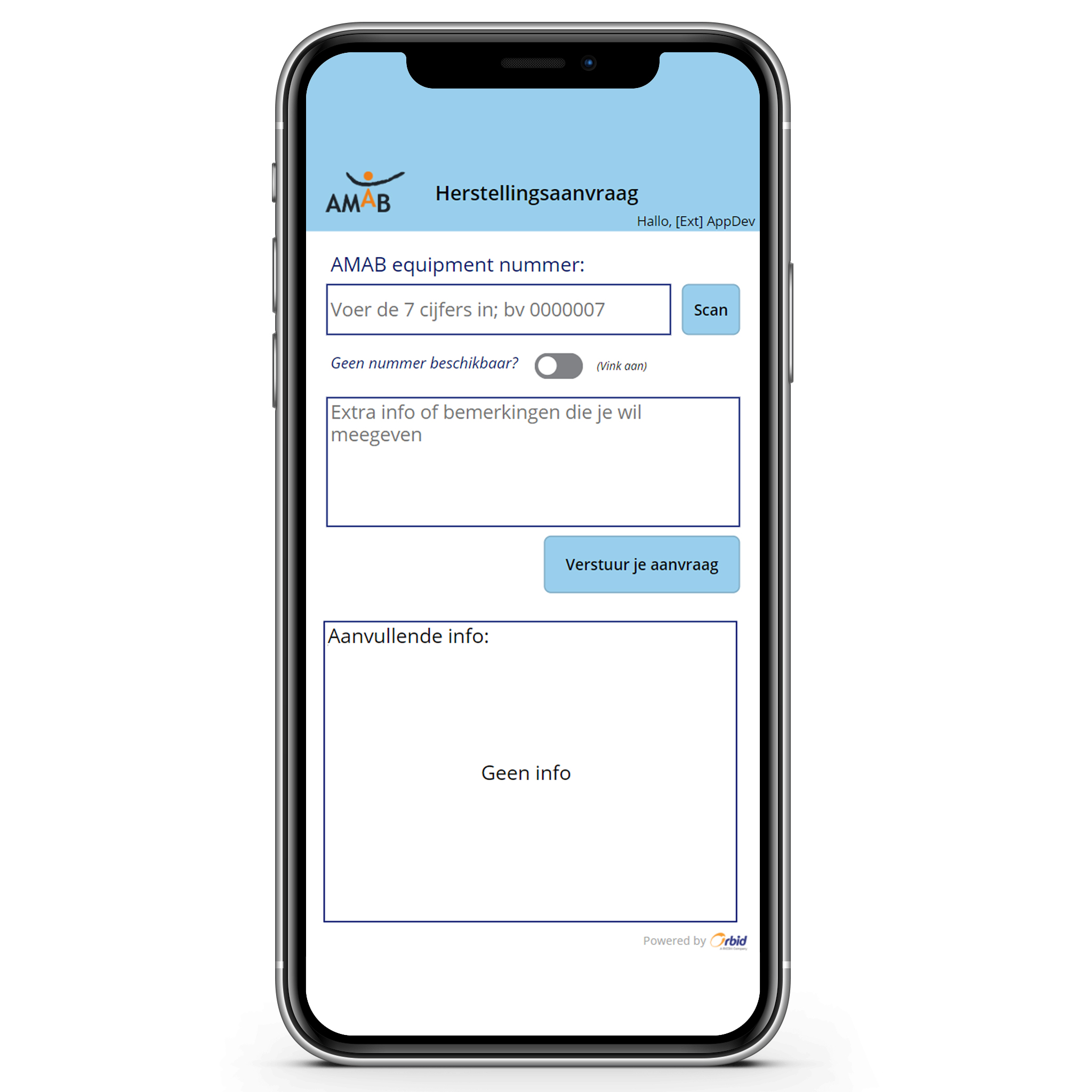 Digitale app op maat voor AMAB Digitale app op maat voor AMAB